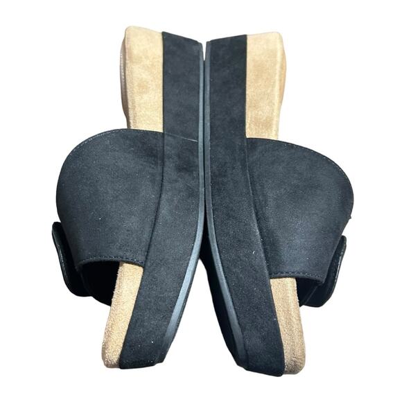 Giani Bernini Ashllyn Memory Foam Wedge Sandals Slip On Buckle Strap  NEW Size 9 - Picture 8 of 11